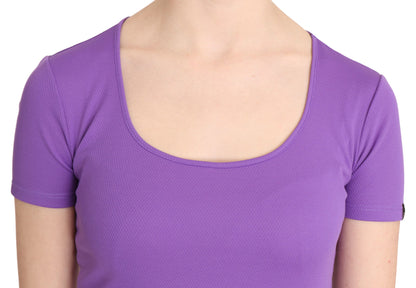 Chic Purple Casual Top for Everyday Elegance