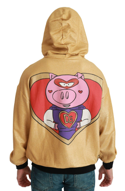 Pull à capuche Cochon d'or de l'année