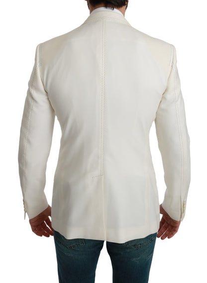 Blazer formale monopetto color crema SICILIA