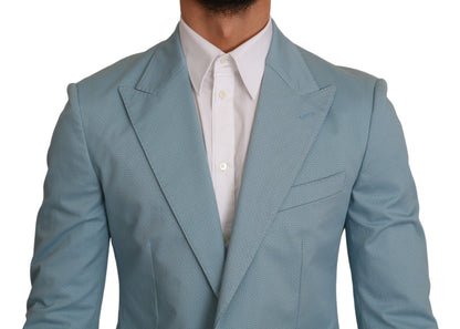 Giacca cappotto slim fit blu Blazer MARTINI