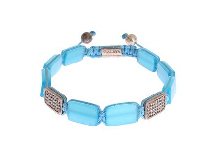 Armband aus 925er Silber mit CZ-Opal