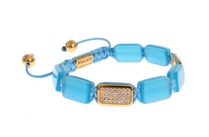 CZ Opal 18K Gold 925 Armband