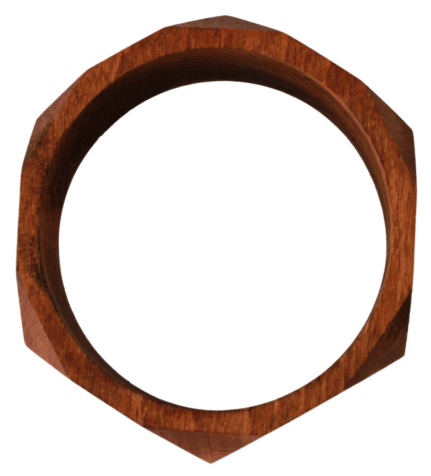 Braunes Markenarmband aus Holz