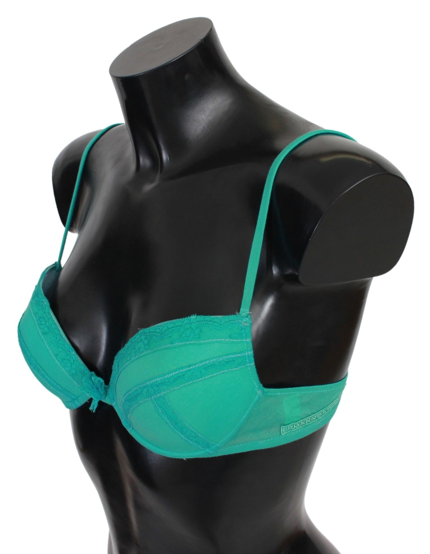 Reggiseno push up verde Intimo 100% cotone