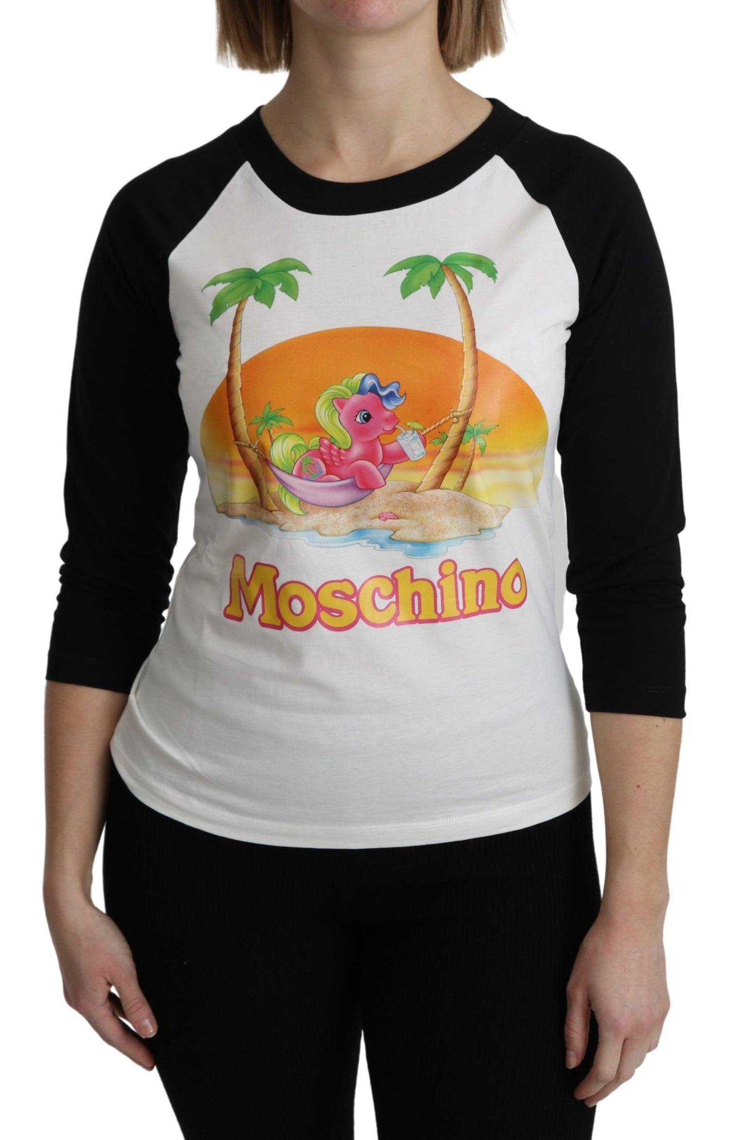 T-shirt in cotone bianco Maglietta My Little Pony Top