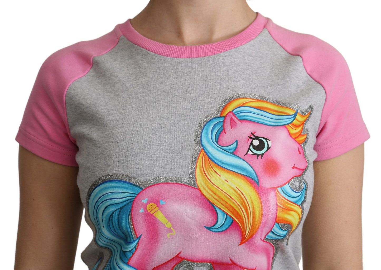 T-shirt en coton gris et rose Top My Little Pony