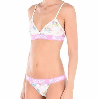 Ensemble soutien-gorge et culotte blanc My Little Pony, bikini deux pièces