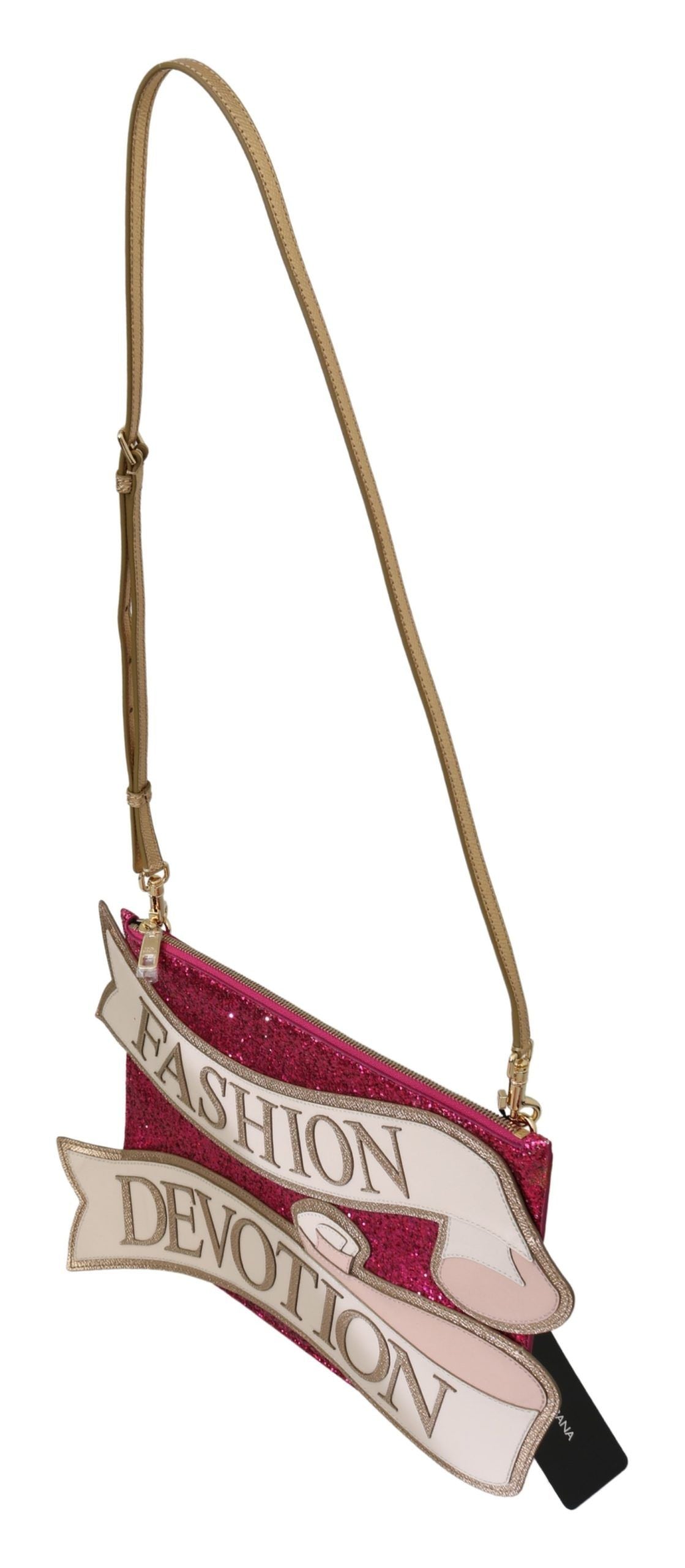 Sac à main CLEO rose pailleté Fashion Devotion Sling