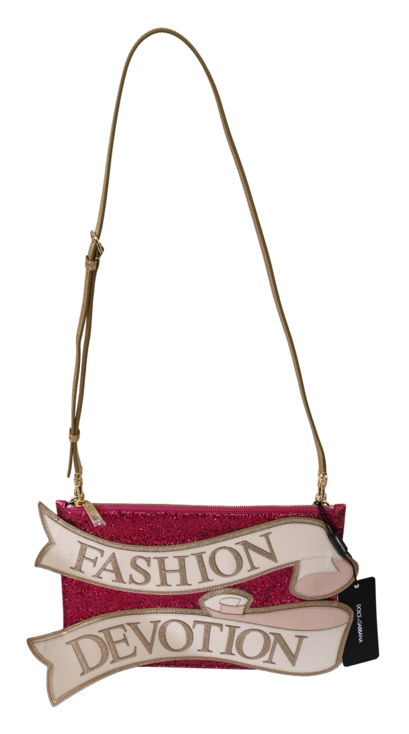 Sac à main CLEO rose pailleté Fashion Devotion Sling