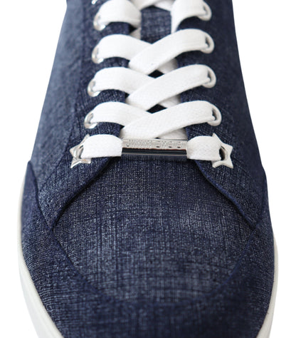 Scarpe da ginnastica in denim blu Miami