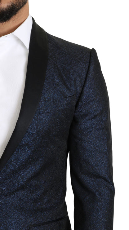 Cappotto giacca slim fit blu Blazer MARTINI