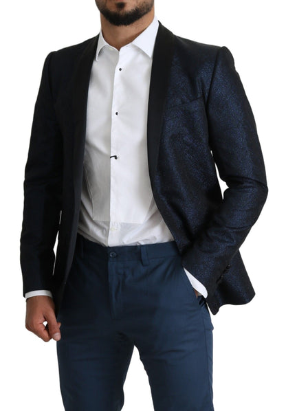 Cappotto giacca slim fit blu Blazer MARTINI