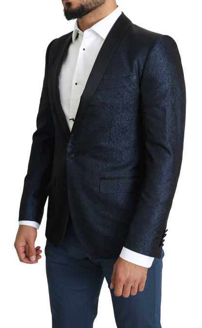 Cappotto giacca slim fit blu Blazer MARTINI