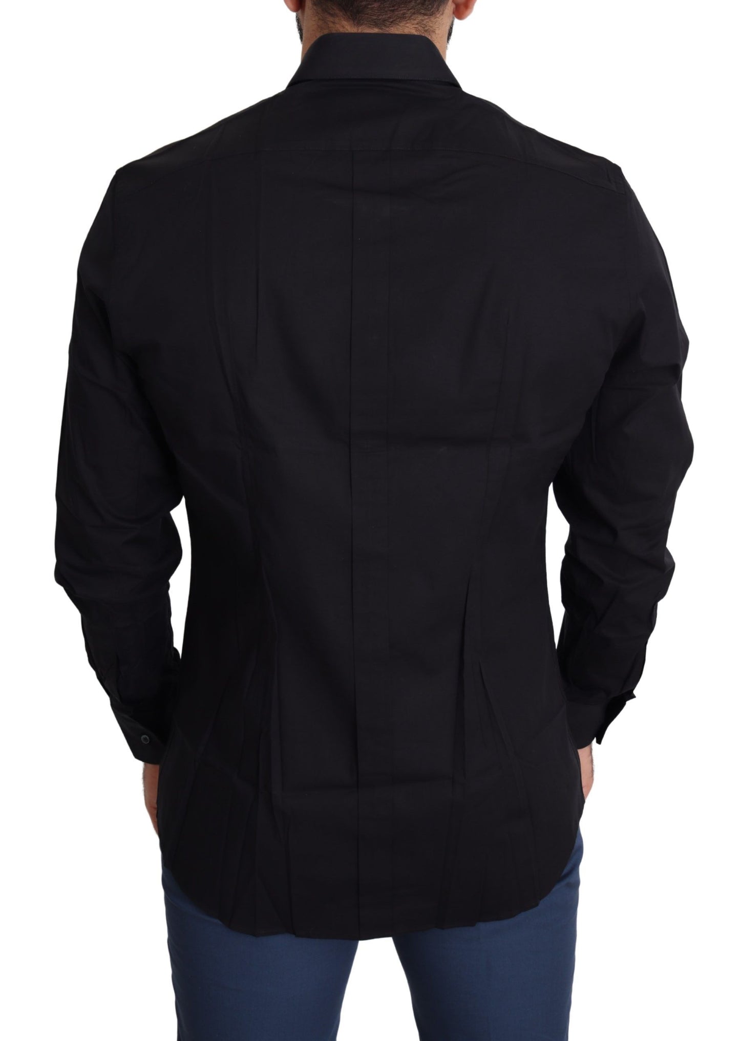 Chemise habillée OR formelle en coton stretch noir