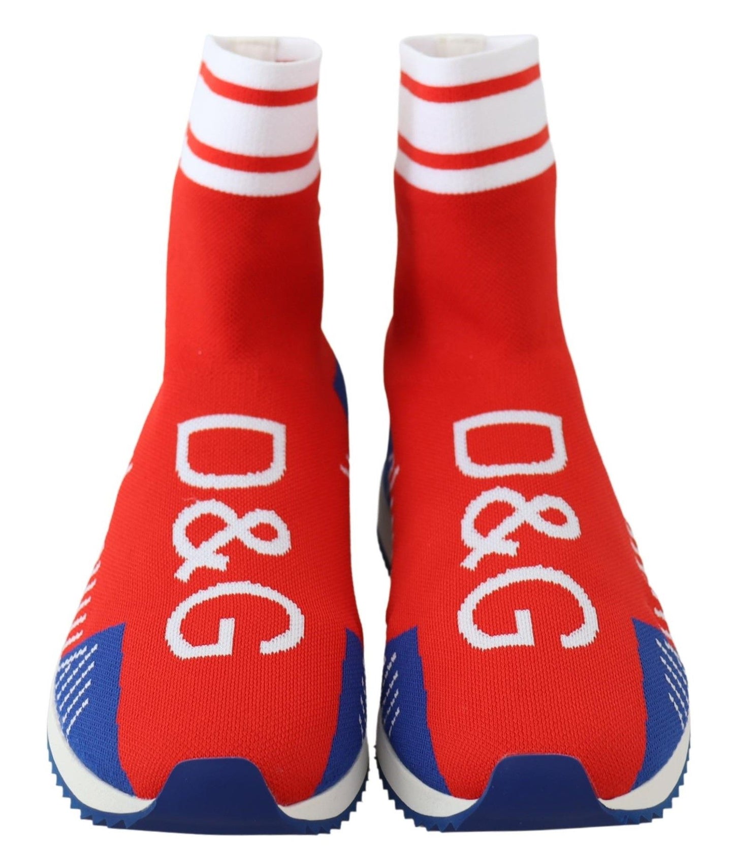 Bleu Rouge Sorrento Logo Baskets Chaussettes Chaussures