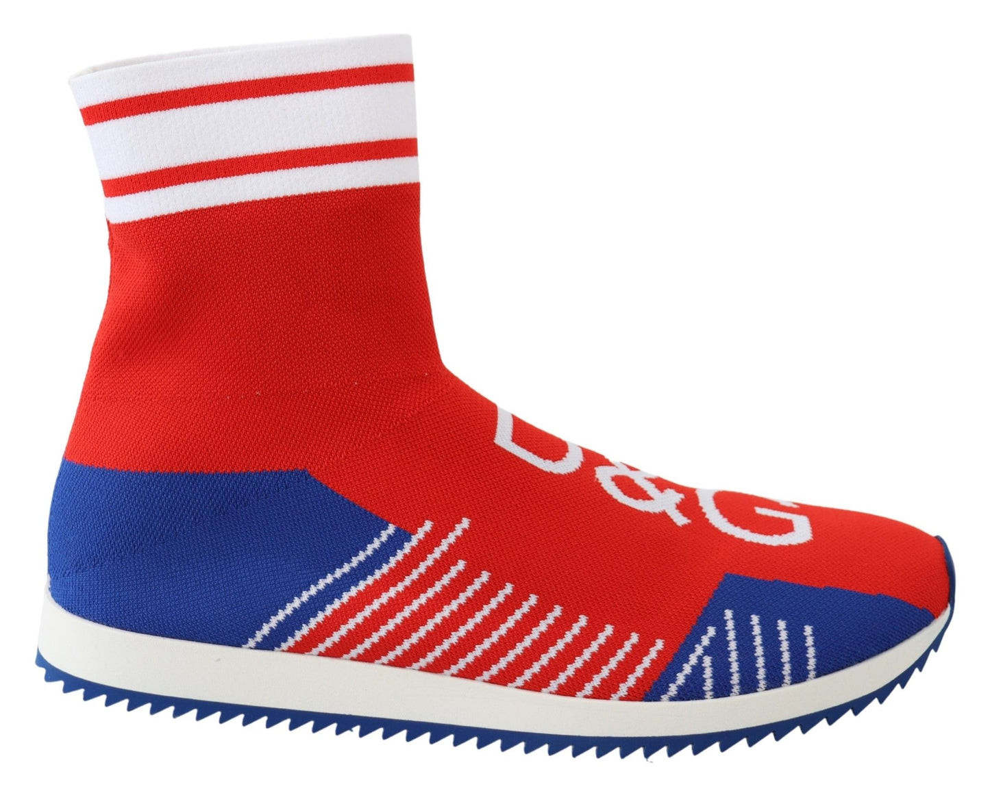 Bleu Rouge Sorrento Logo Baskets Chaussettes Chaussures