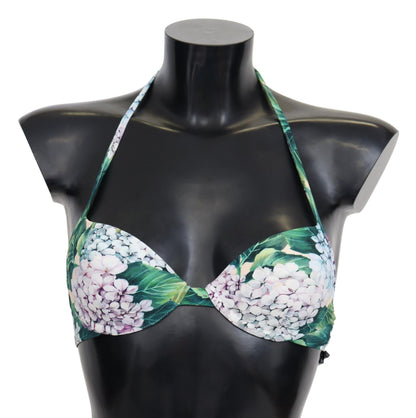 Hauts de bikini de plage multicolores à imprimé floral