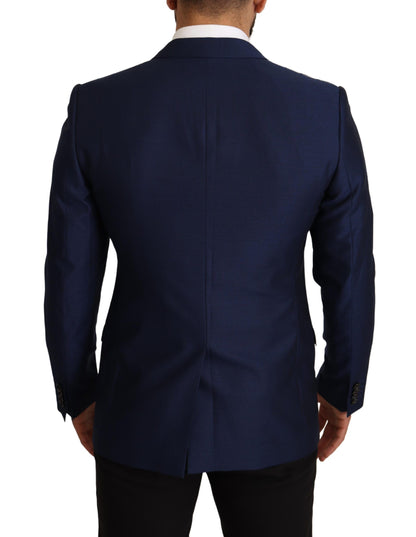 Veste coupe slim bleu marine Blazer MARTINI