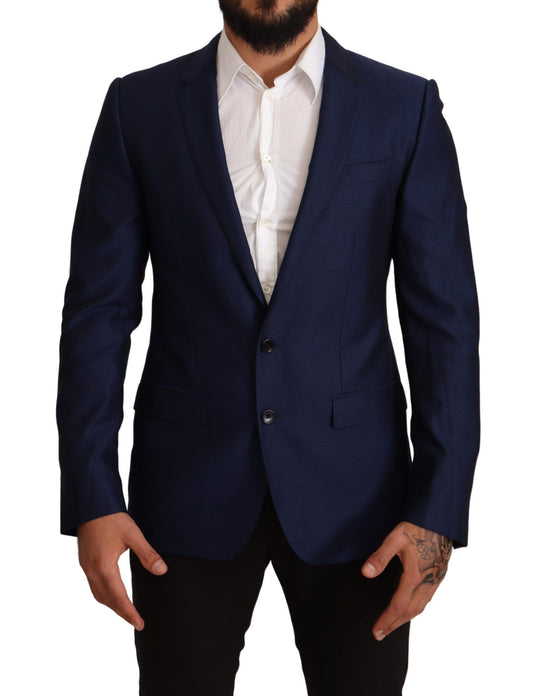 Veste coupe slim bleu marine Blazer MARTINI