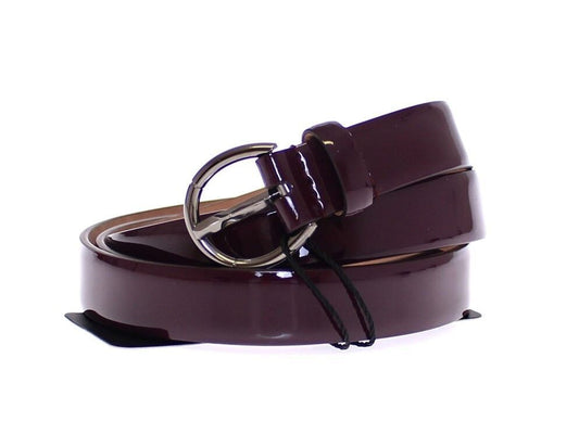 Ceinture Cintura en cuir violet à logo