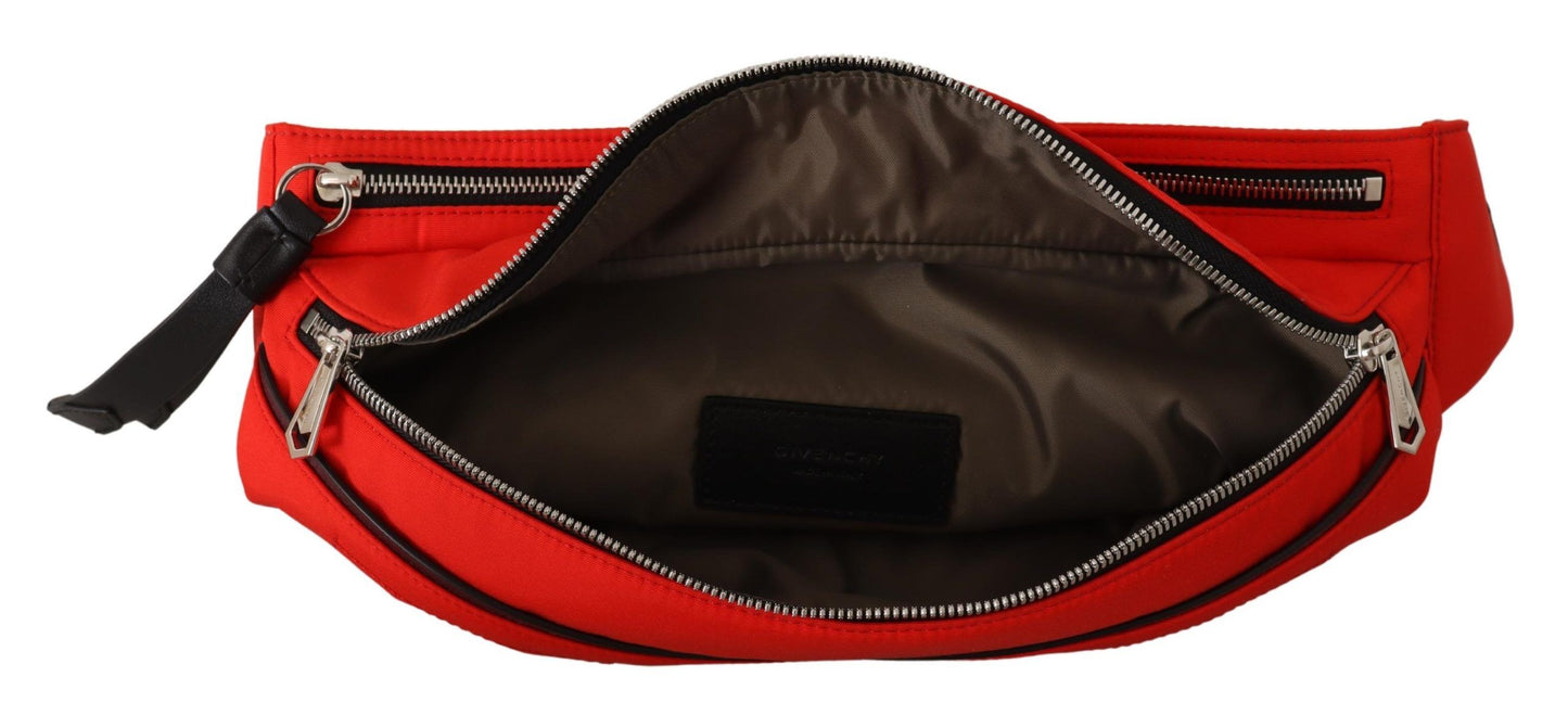 Grand sac banane Downtown en polyamide rouge