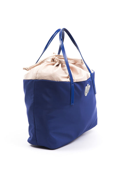 BYBLOS Blue Polyester Women Handbag