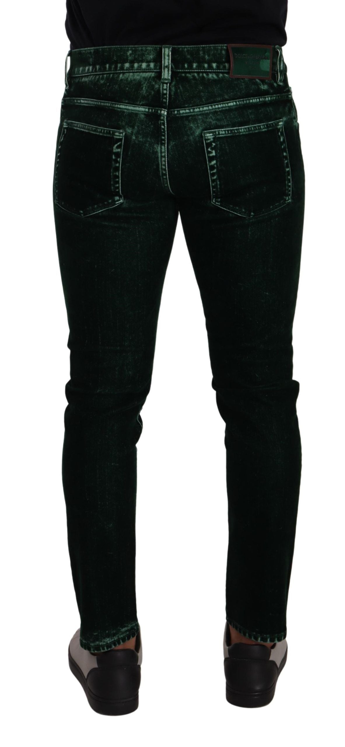 Dolce & Gabbana Sleek Cotton-Blend Skinny Denim Jeans