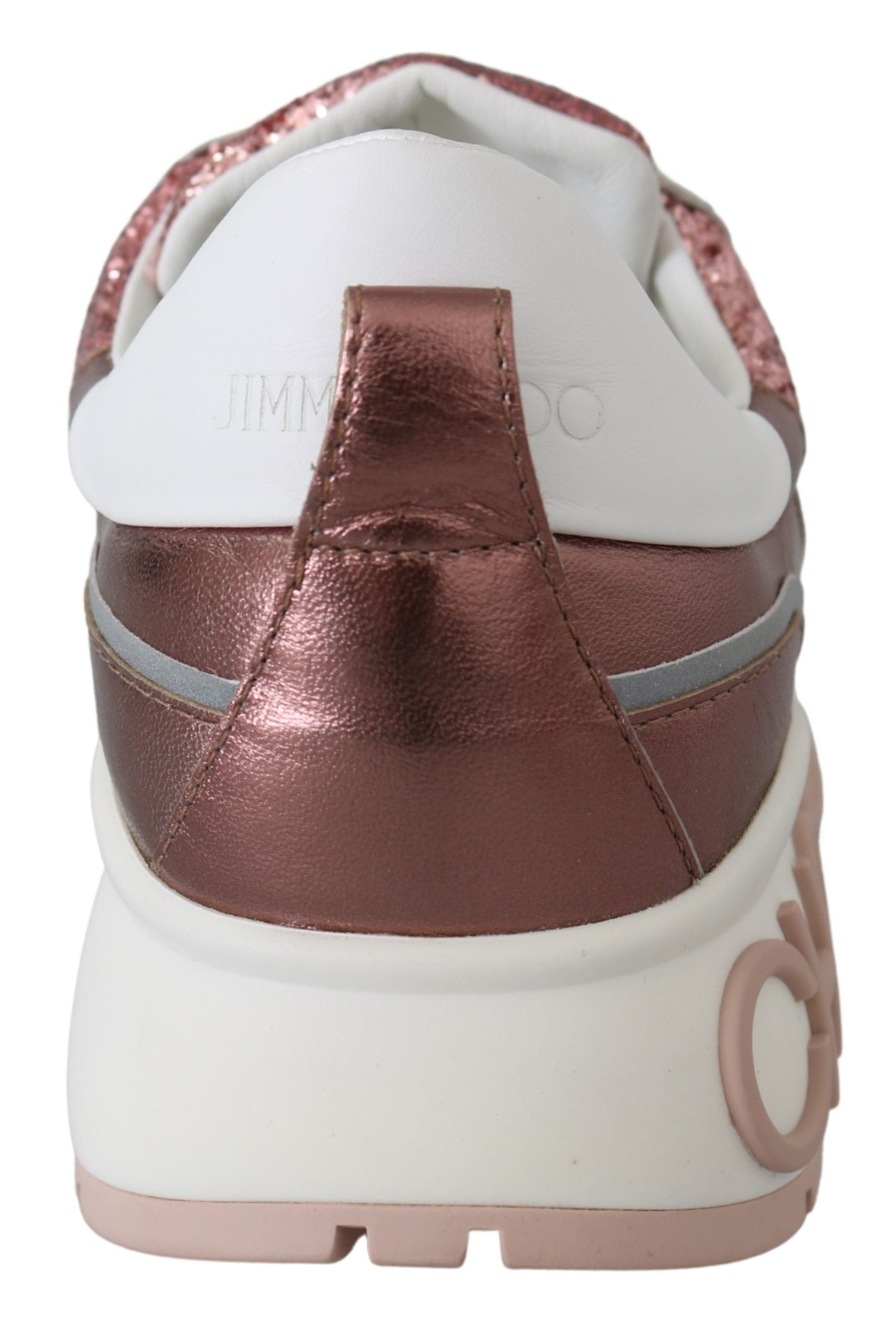 Rosa Candyfloss-Leder-Raine-Sneaker