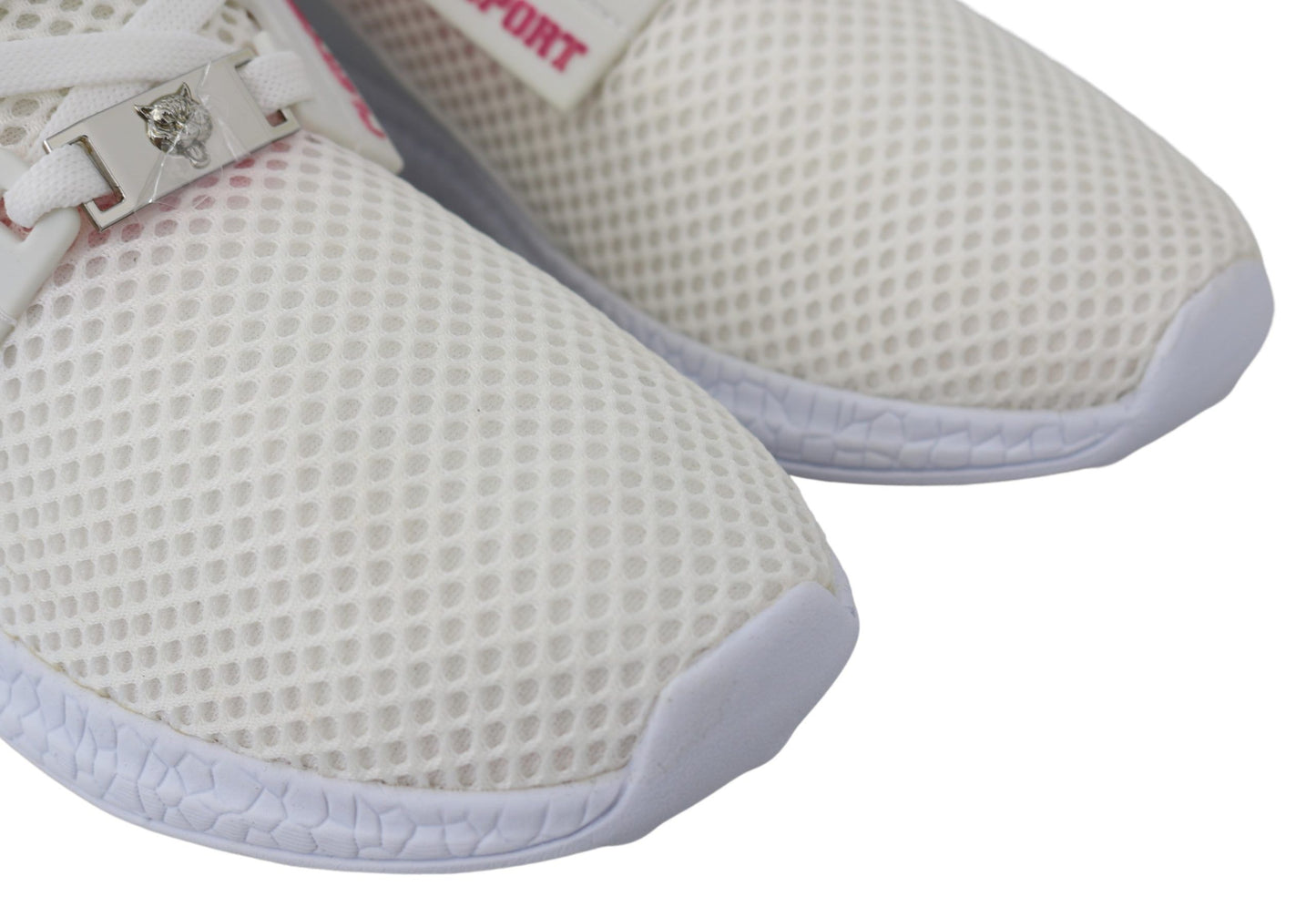 Scarpe da ginnastica Becky Runner in poliestere bianco