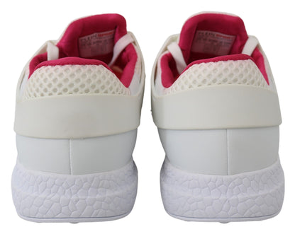 Weiße Runner Becky Sneakers aus Polyester