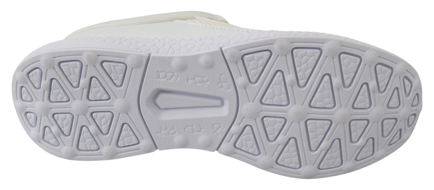 Scarpe da ginnastica Becky Runner in poliestere bianco