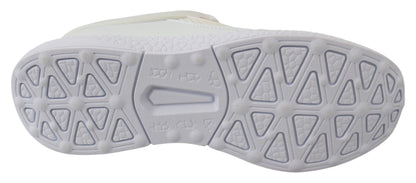 Scarpe da ginnastica Becky Runner in poliestere bianco