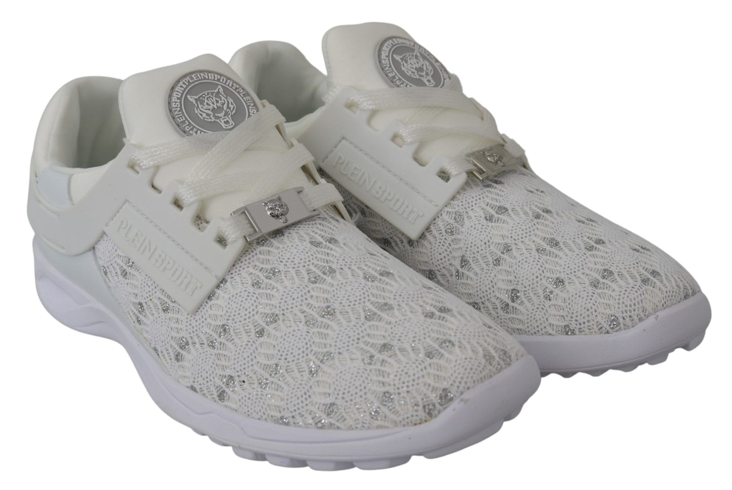 Chaussures de baskets Beth en polyester blanc