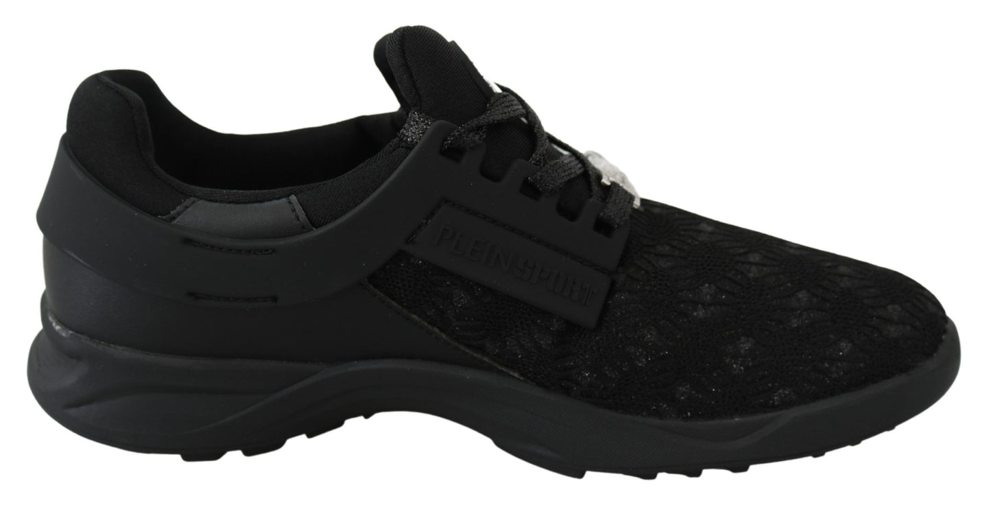 Schwarze Runner Beth Sneakers aus Polyester