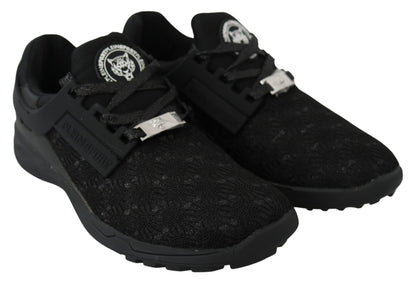 Schwarze Runner Beth Sneakers aus Polyester