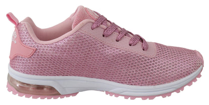 Rosa errötende Gretel-Sneakers aus Polyester