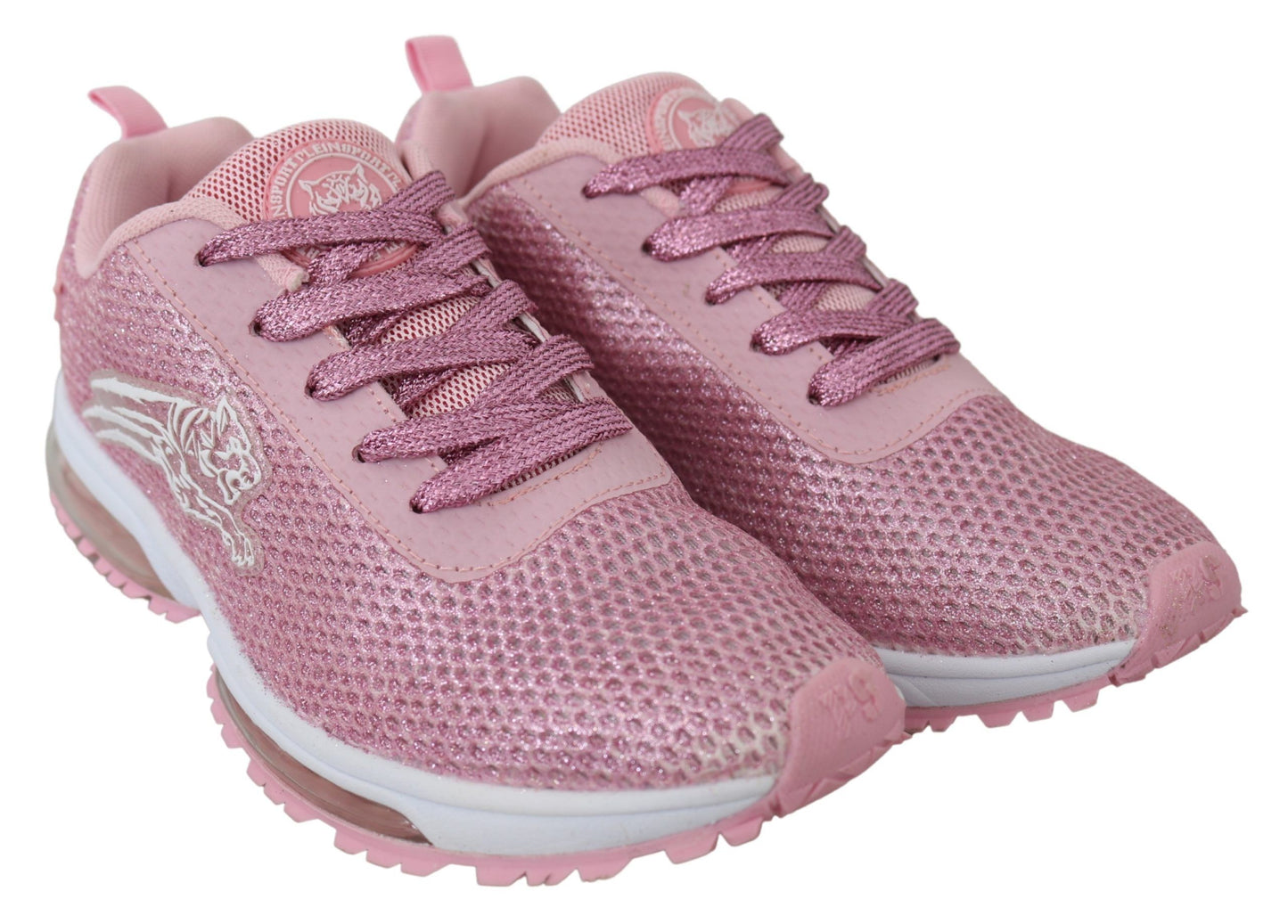 Rosa errötende Gretel-Sneakers aus Polyester