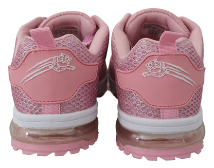 Rosa errötende Gretel-Sneakers aus Polyester