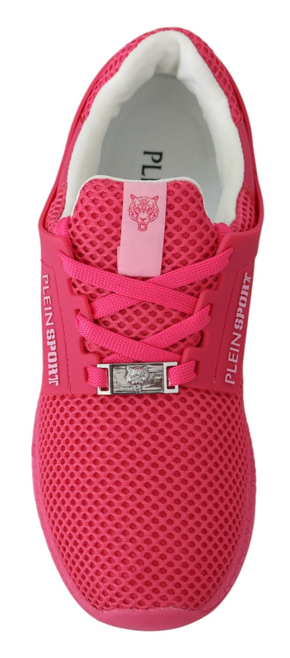 Scarpe da ginnastica Becky Runner in poliestere fuxia barbabietola