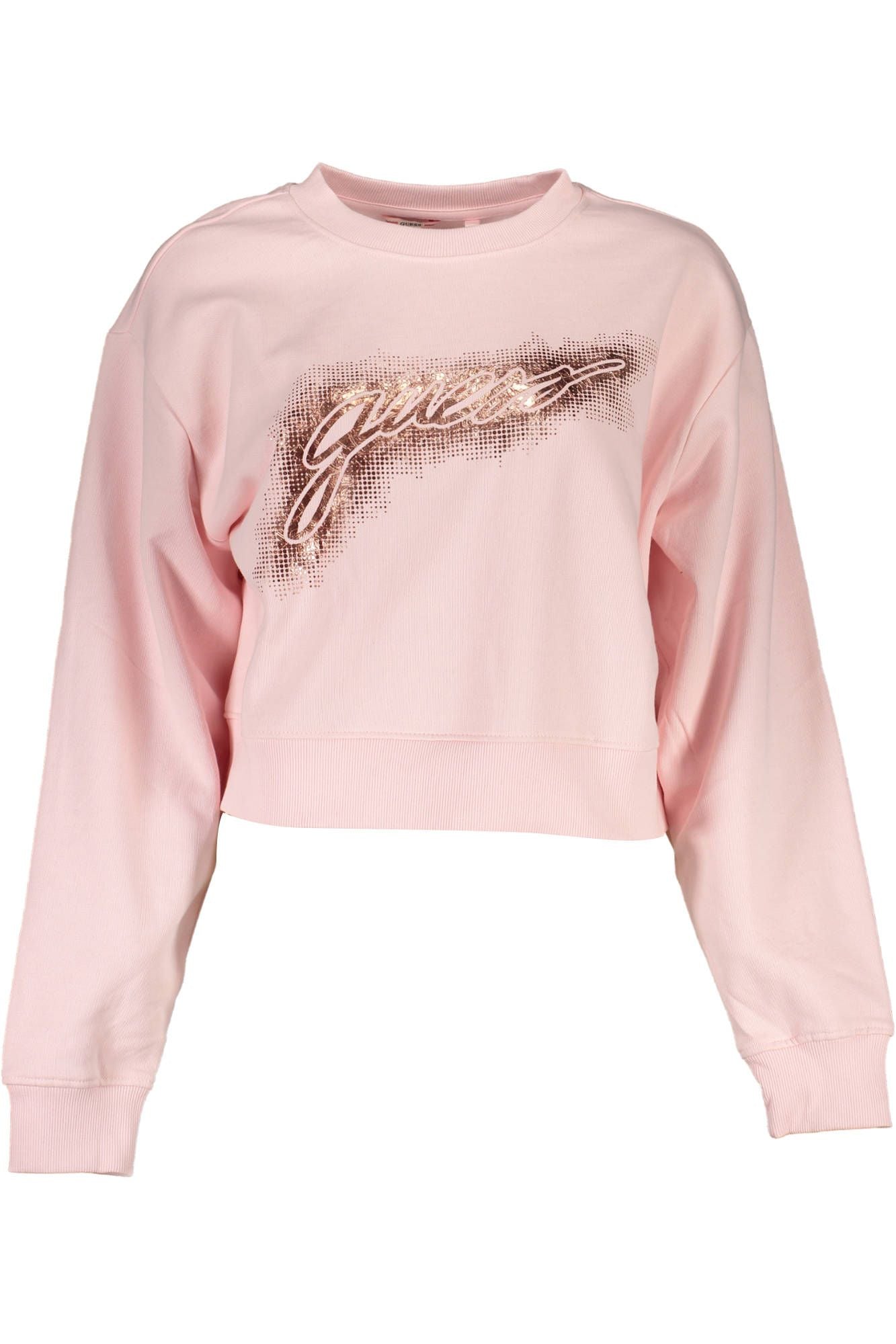 Maglione in cotone rosa