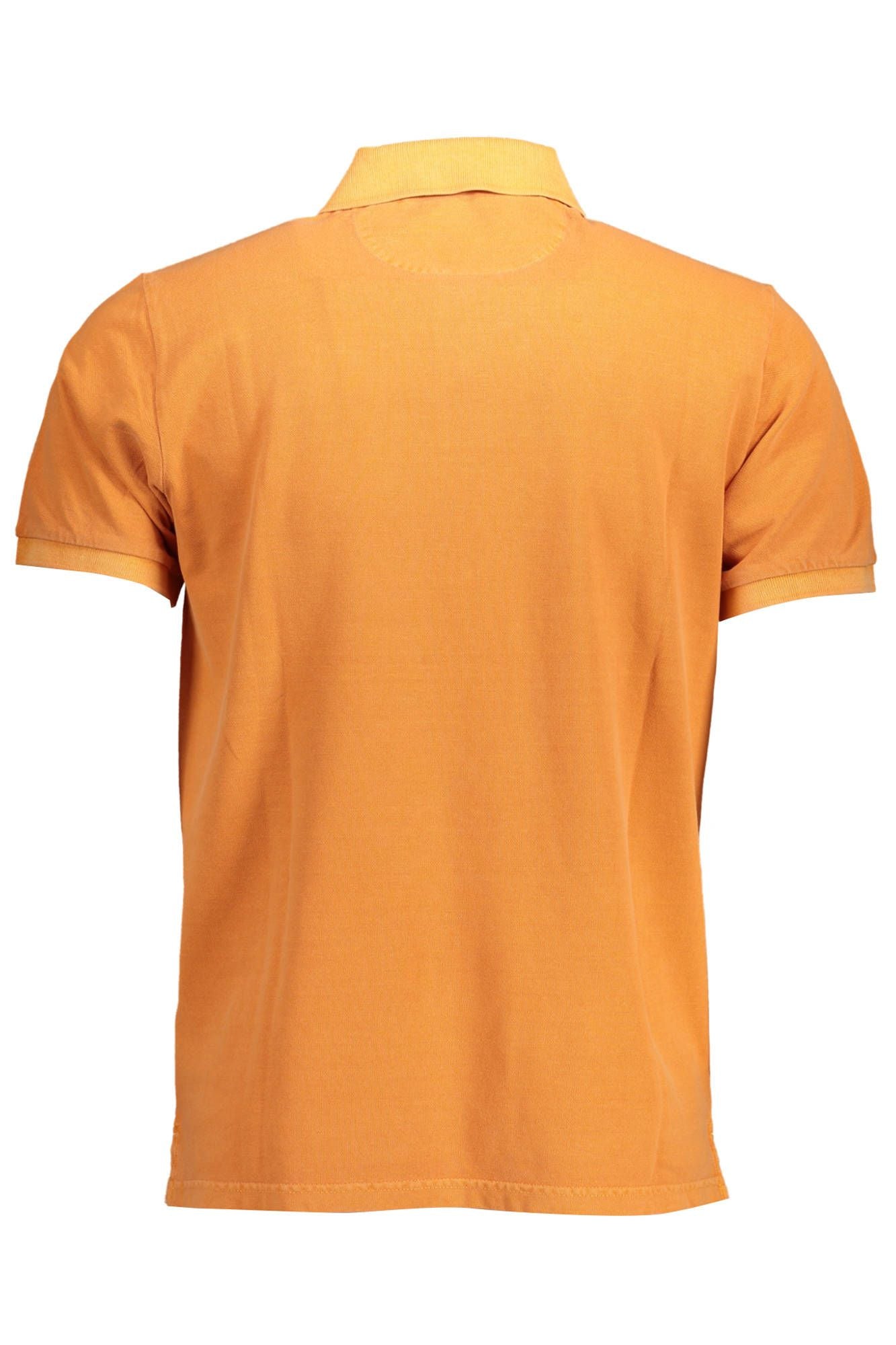 Gant Orange Cotton Men Polo