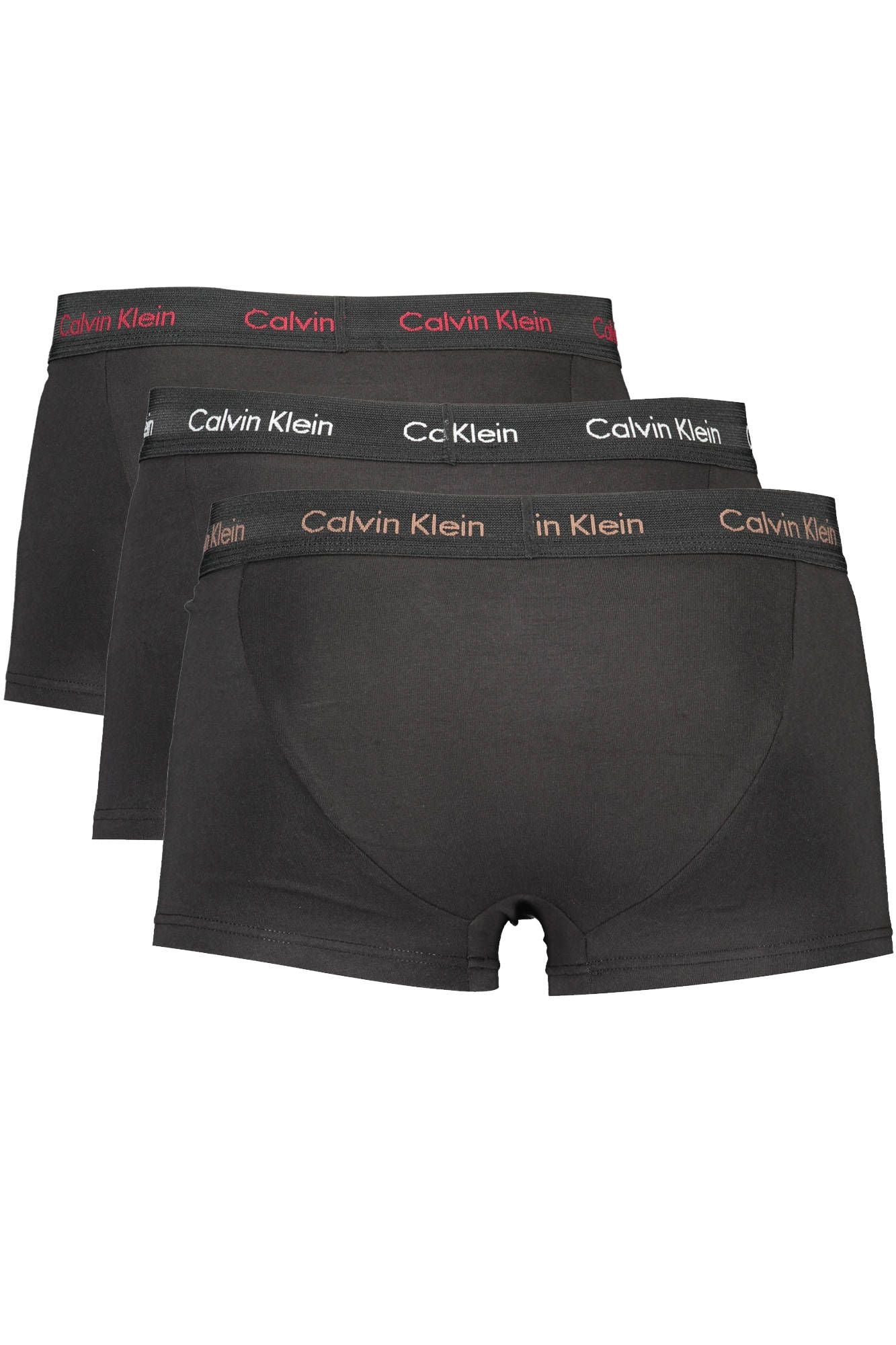 Calvin Klein Black Cotton Men Underwear Trunk Pack