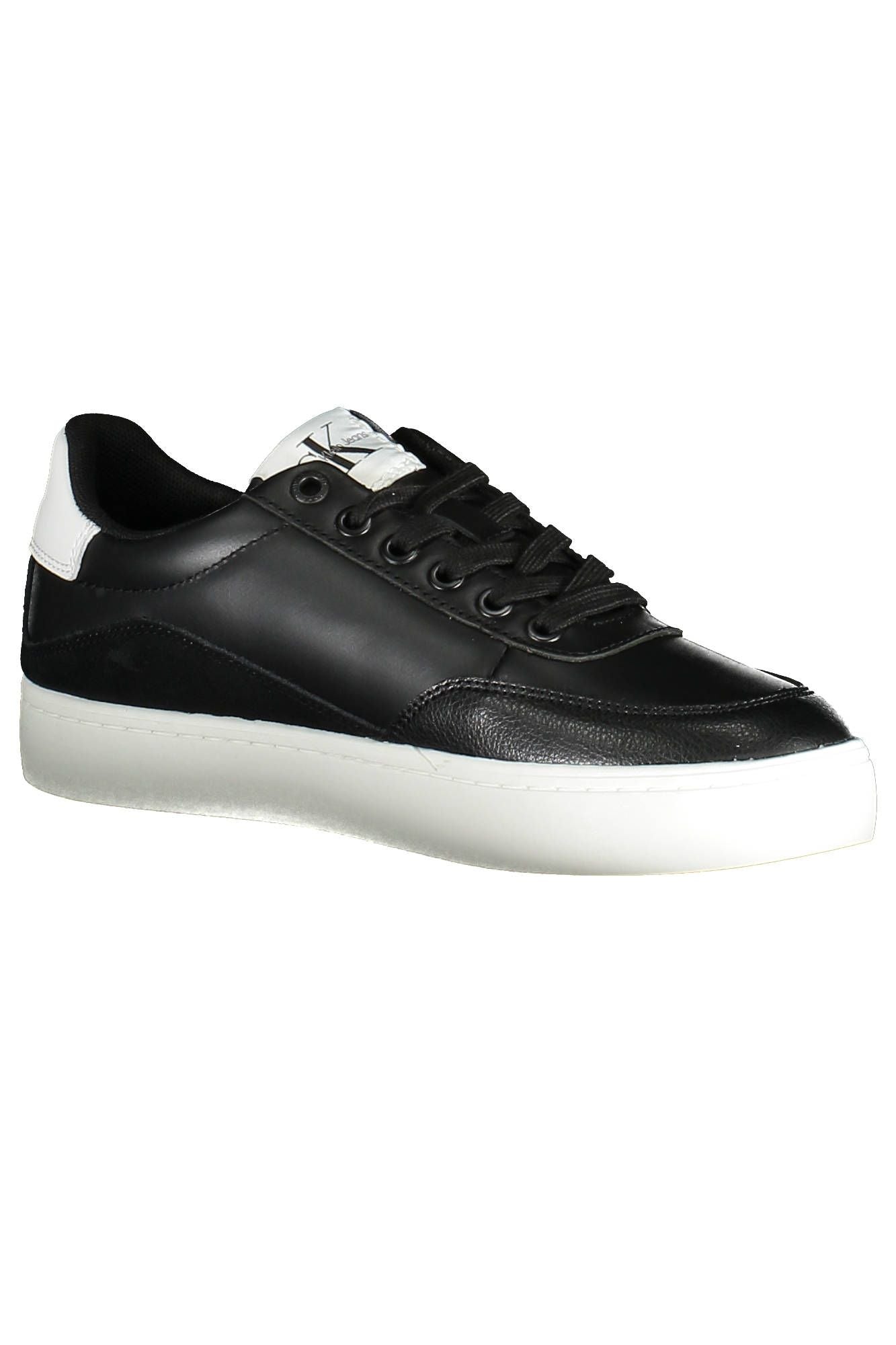 Chic Contrasting Lace-Up Sneakers