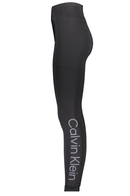 Calvin Klein Black Polyester Women Legging