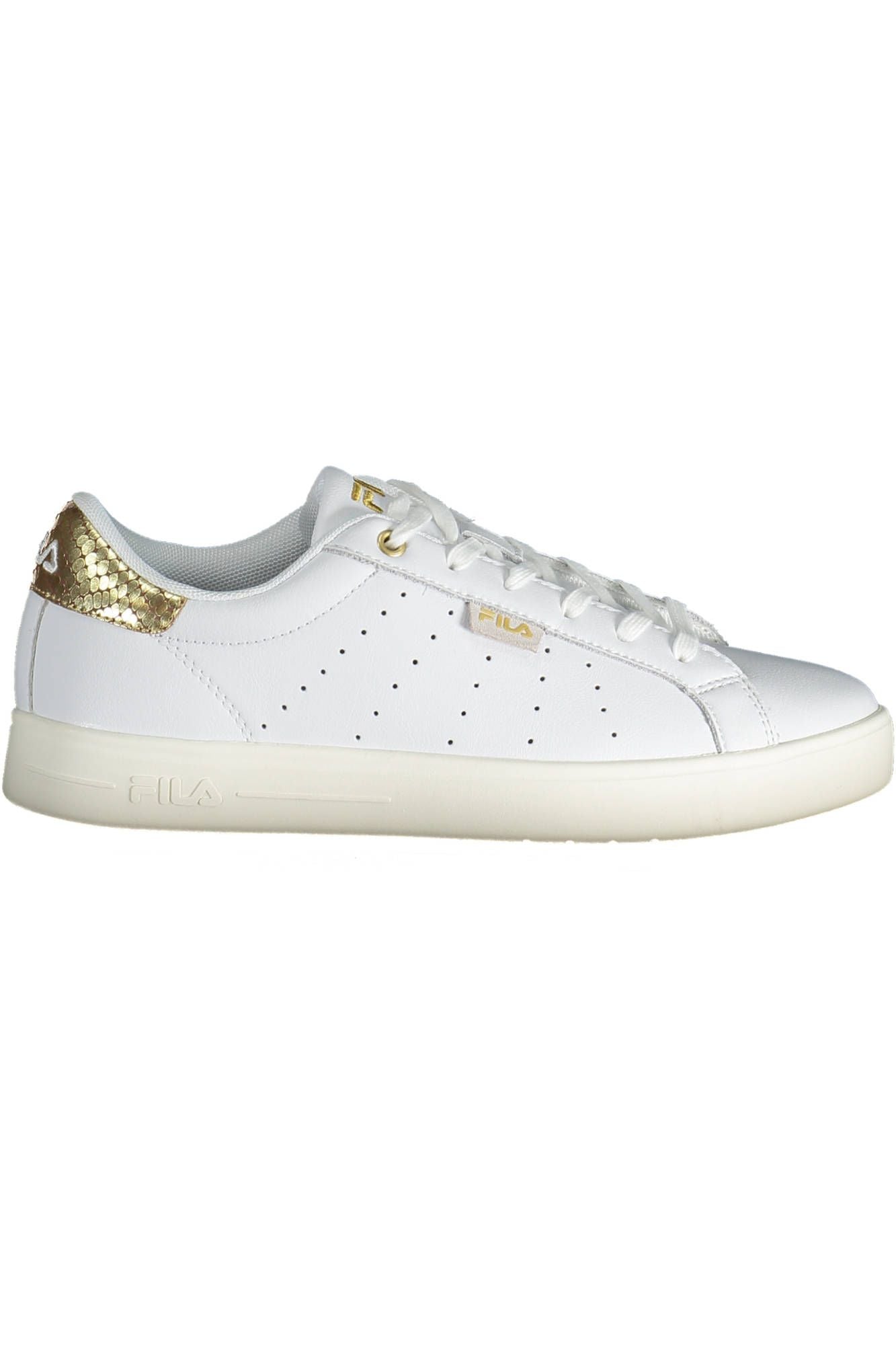 Sneaker in poliestere bianco