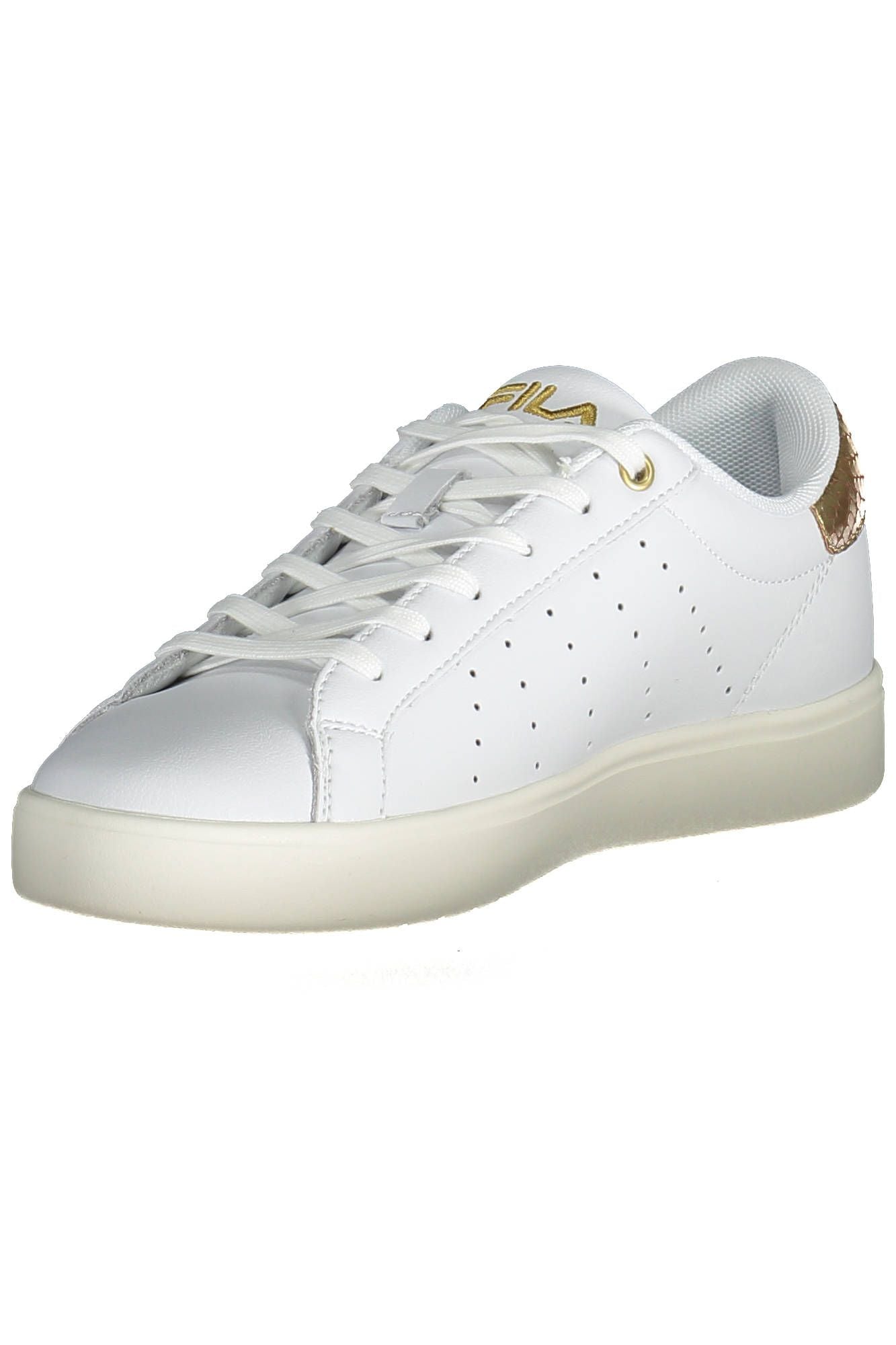 Sneaker in poliestere bianco