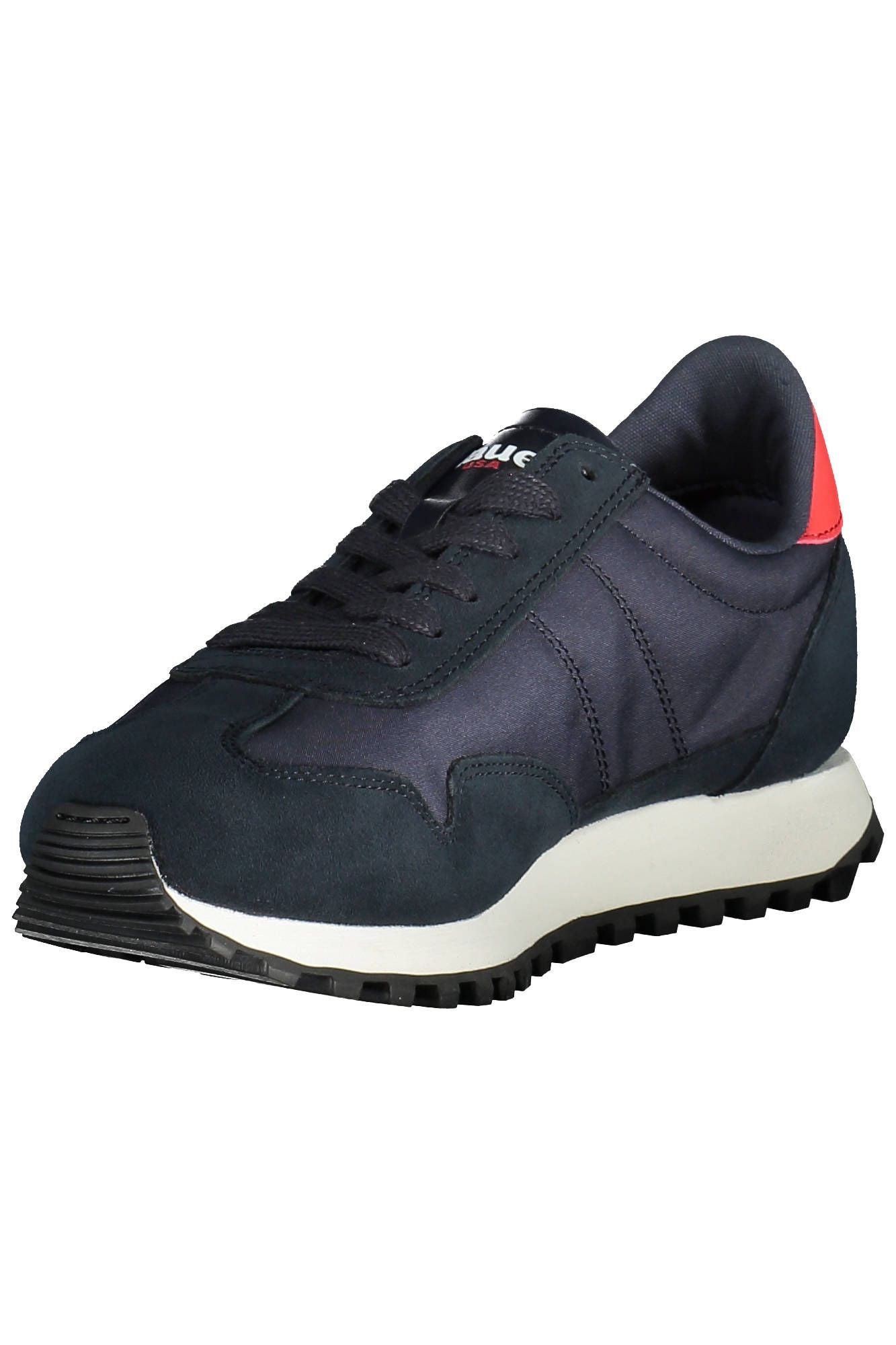 Blauer Blue Leather Men Sneaker