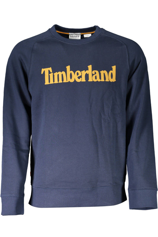 Timberland Blue Cotton Men Sweater