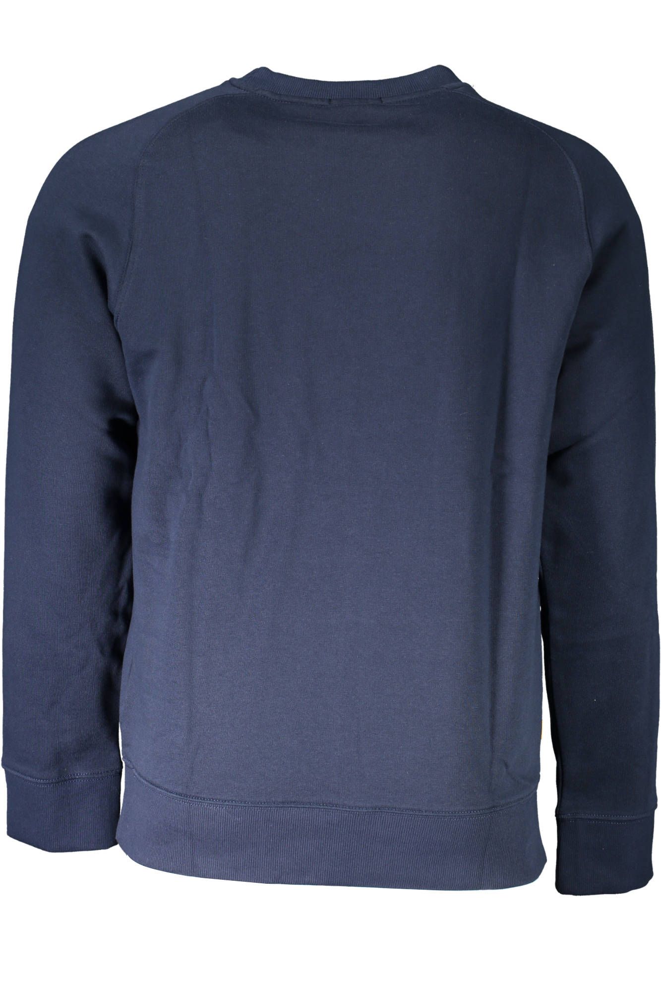 Schickes blaues Rundhals-Logo-Sweatshirt