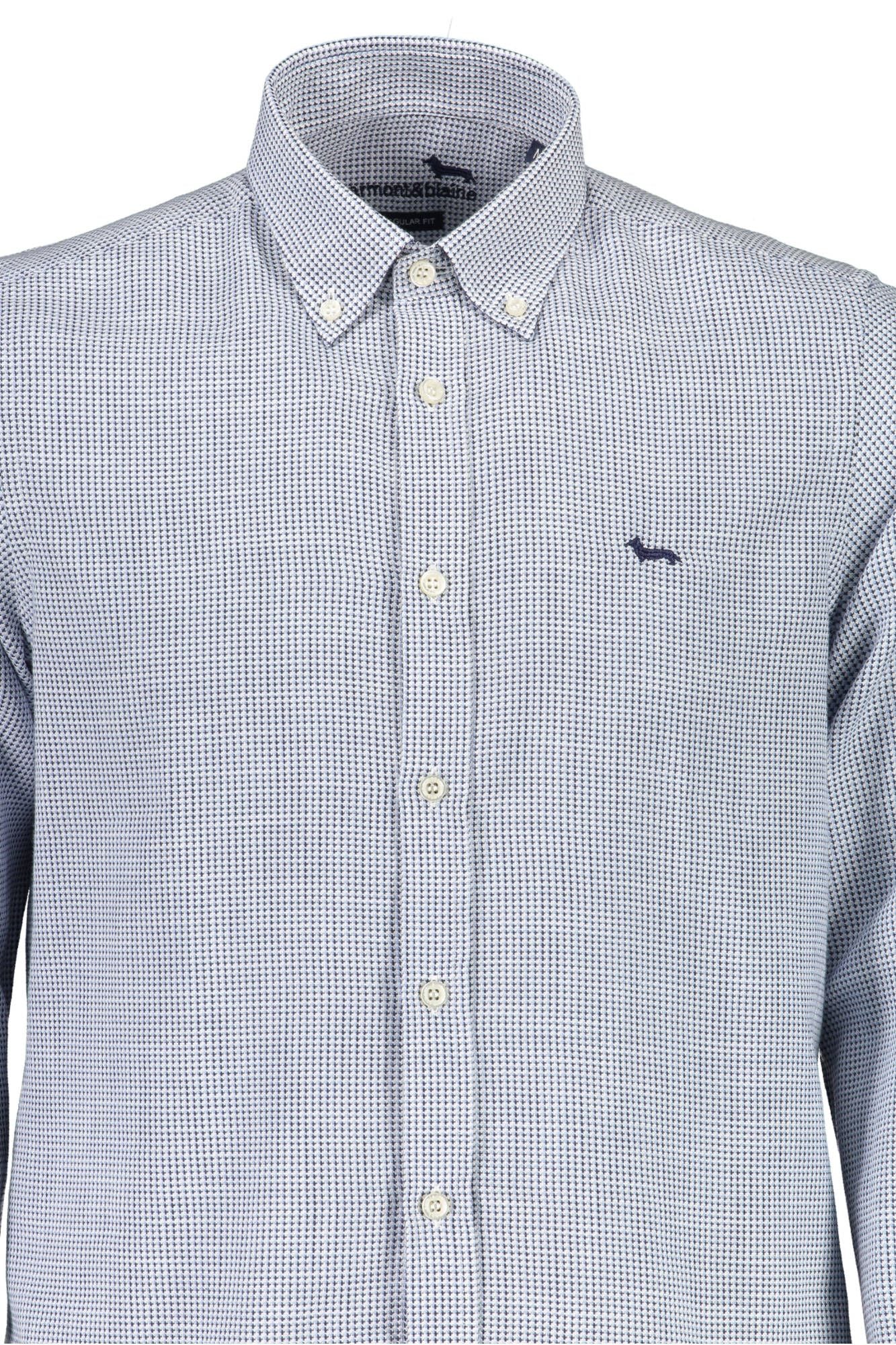 Harmont & Blaine Light Blue Cotton Men Shirt